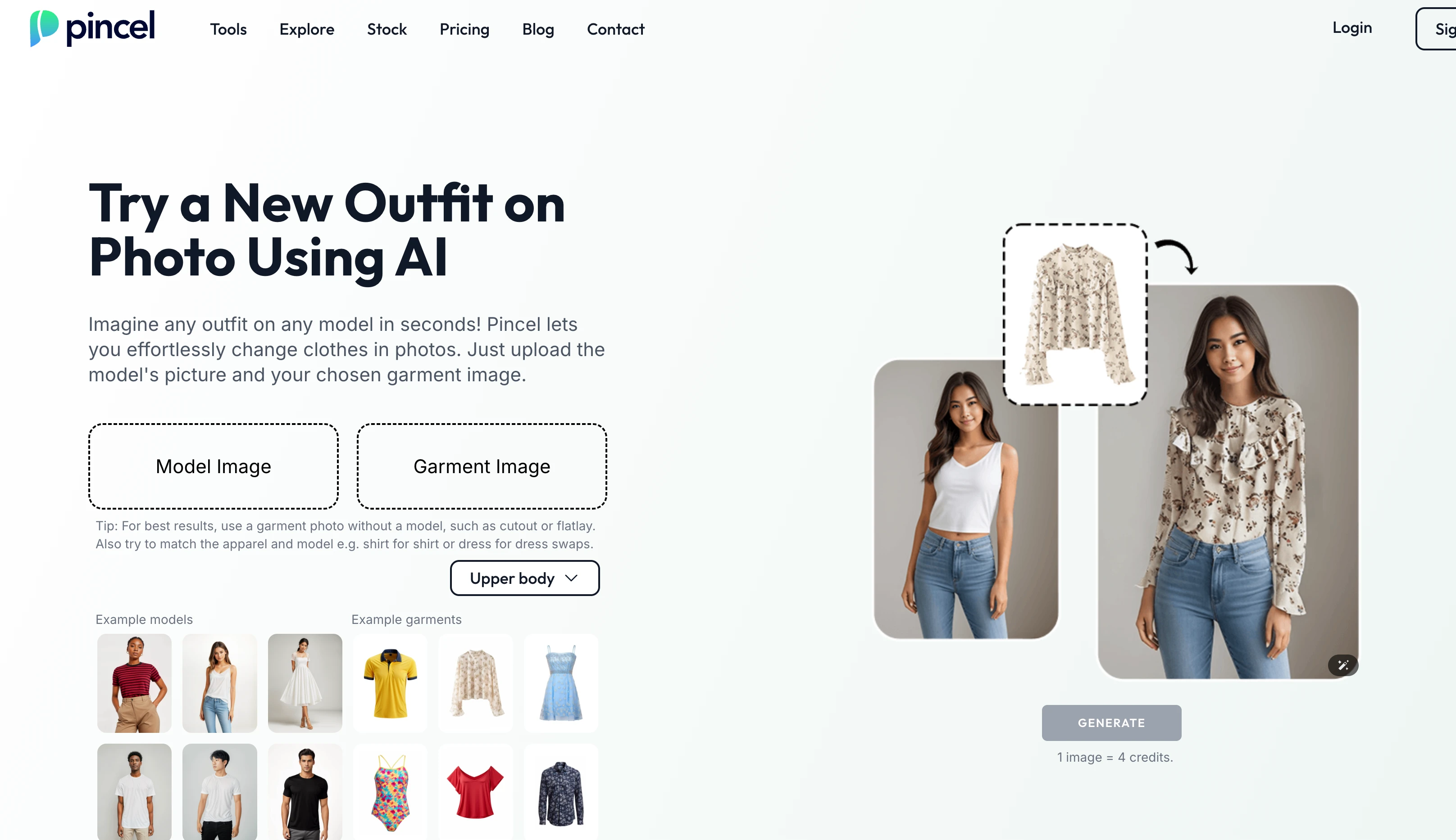 Pincel user-friendly interface