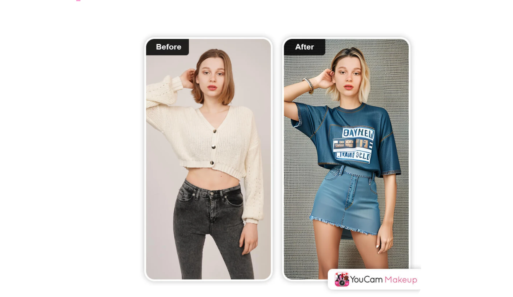 YouCam Makeup accessory visualization