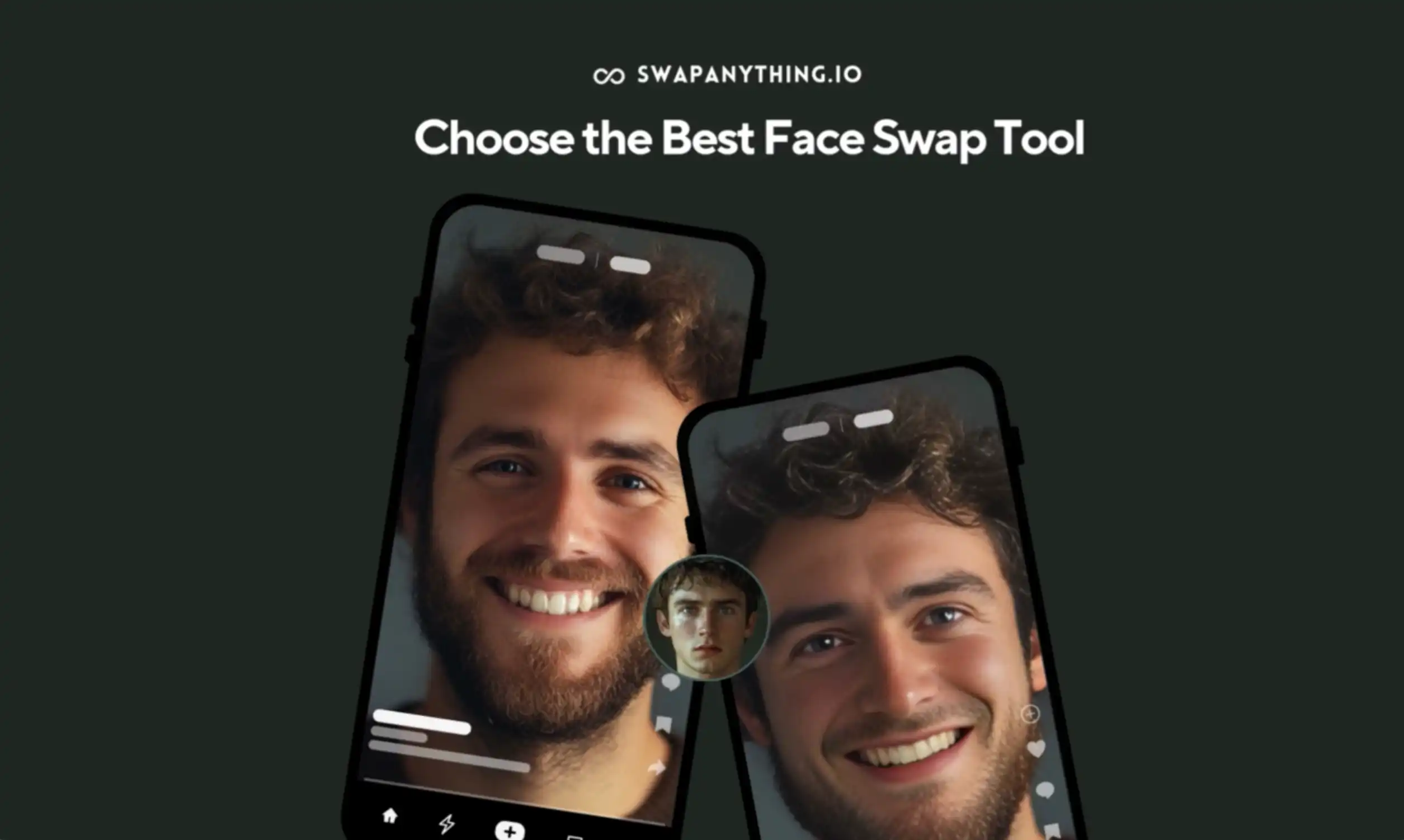 Step one use an online face swap tool on iPhone